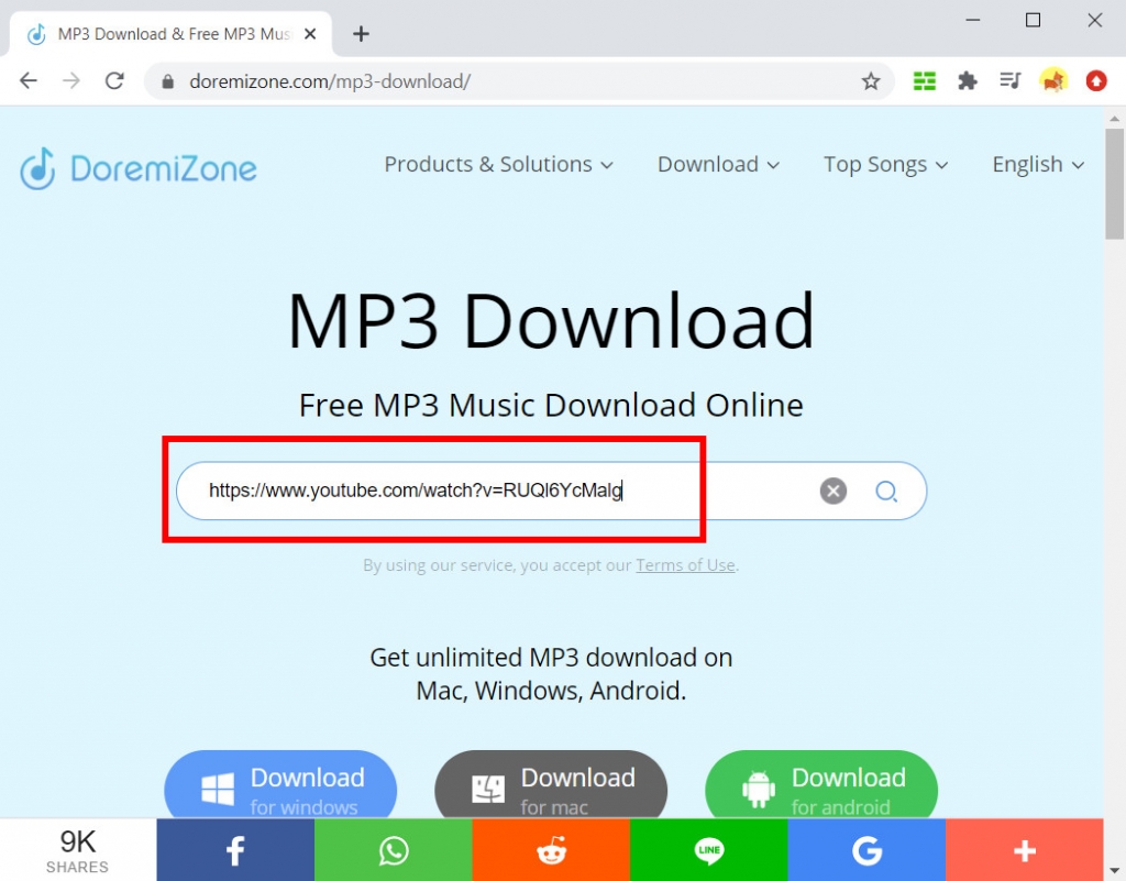 Downloader MP3 DoremiZone