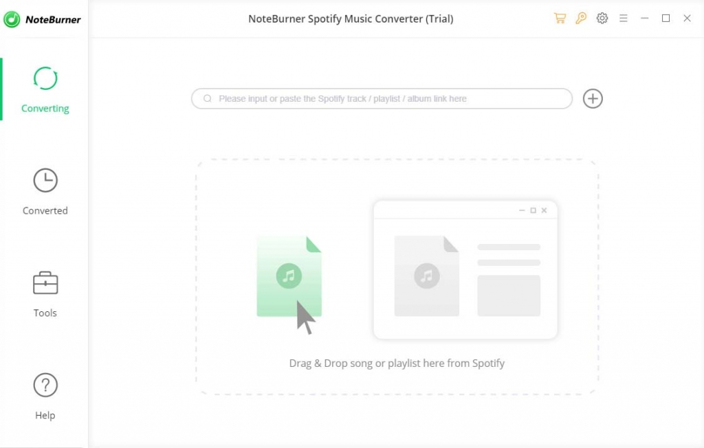 NoteBurner Spotify 음악 변환기