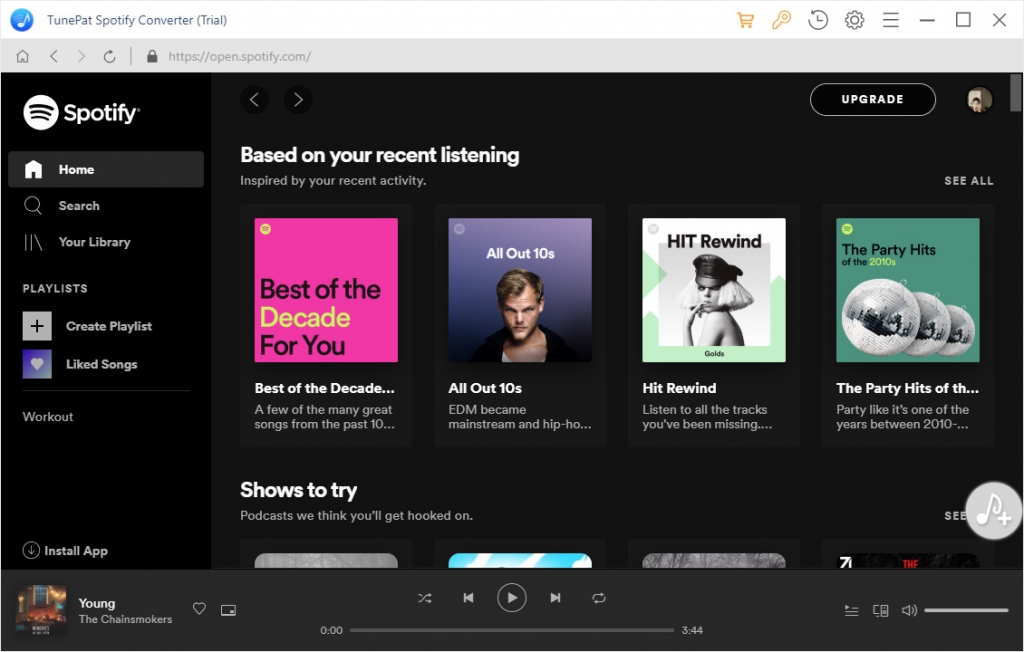 TunePat Spotify轉換器