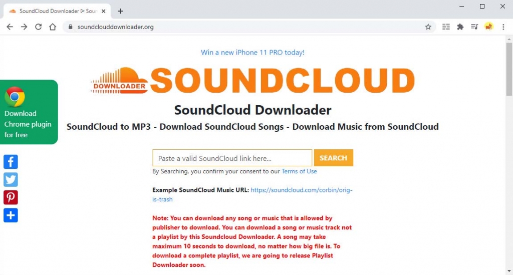 SoundCloud下載器