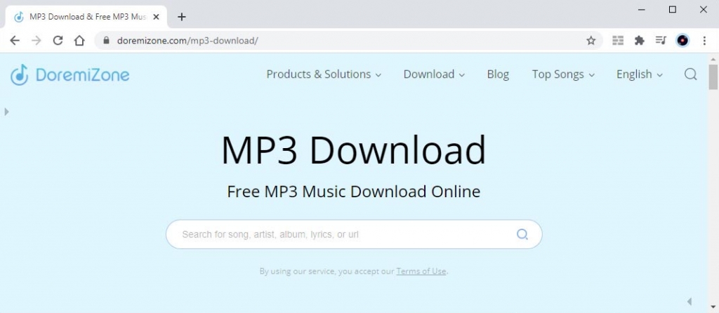Descargador de MP3 en línea