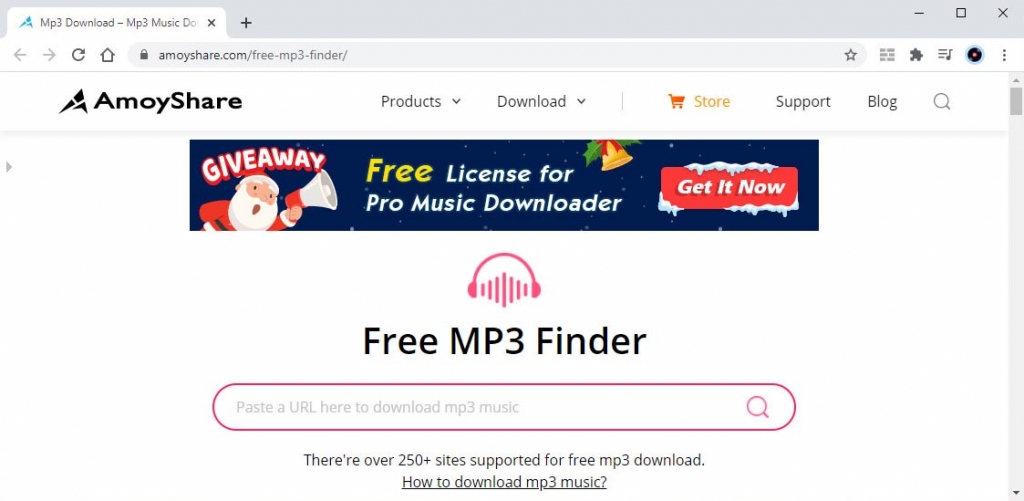 Kostenloser MP3 Finder