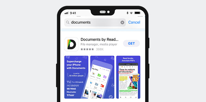Install Documents by Readdle