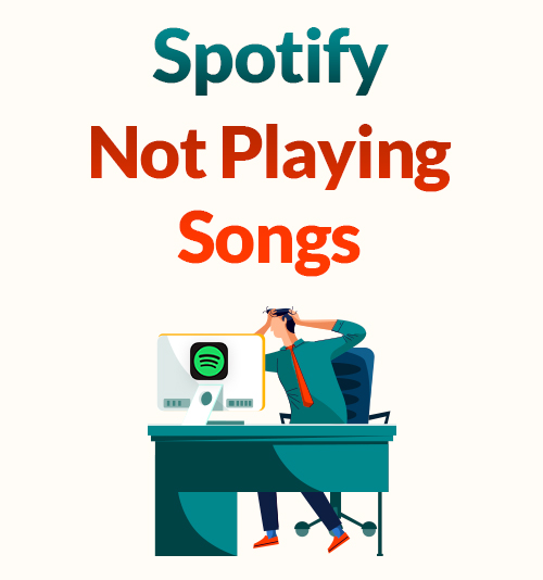 Spotifyが曲を再生していません