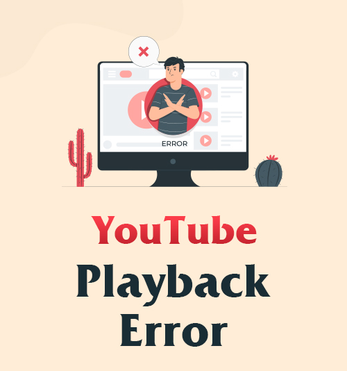 Erro de reprodução do YouTube