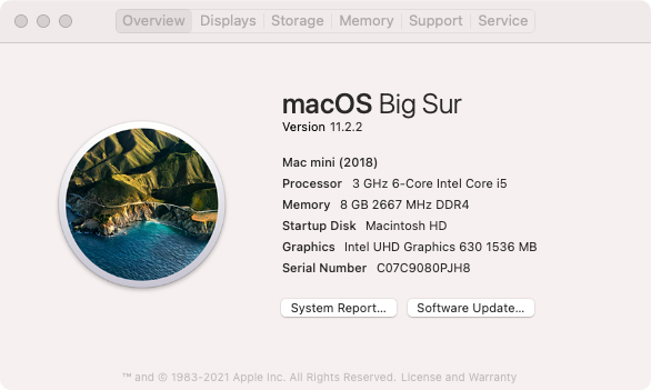  Update software on Mac