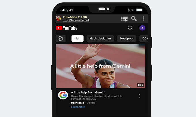 Alternativa ao Snaptube - TubeMate